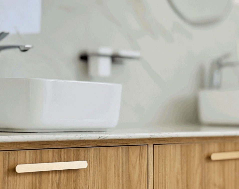 Marble vanity · Gacuriro Estate